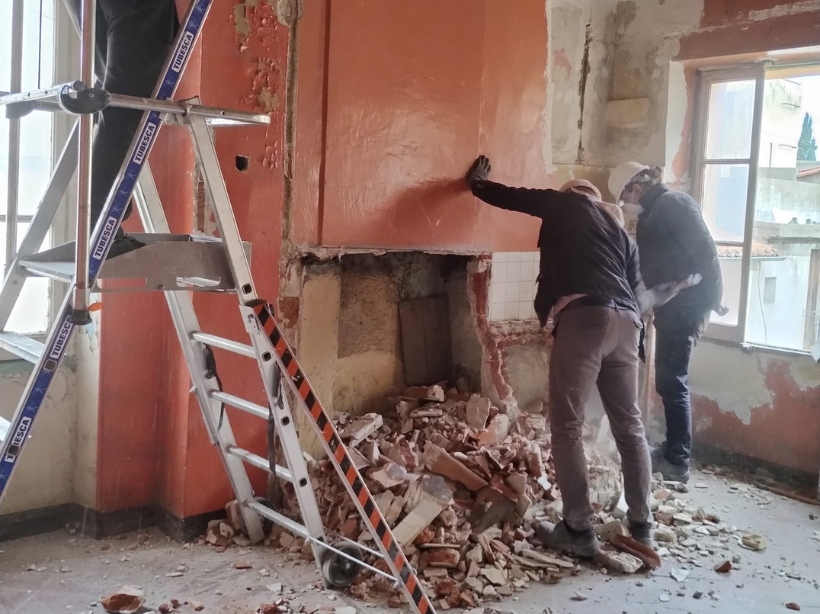 rénovation en cours s1 perpignan